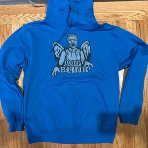 Dr Who Hoodie Men's Medium Weeping Angel